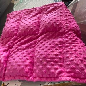 Toddler weighted lap pad/blanket